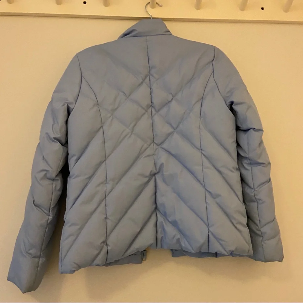 Sky Blue Loft puffer coat - Picture 2 of 4